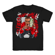 Women 4 Fire Red shirt | Billion Dollar Baby - Retro 4 Fire Red OG / Black tee shirts