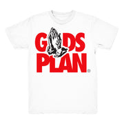 Women 4 Fire Red shirt | Drake Gods Plan - Retro 4 Fire Red OG / White tee shirts