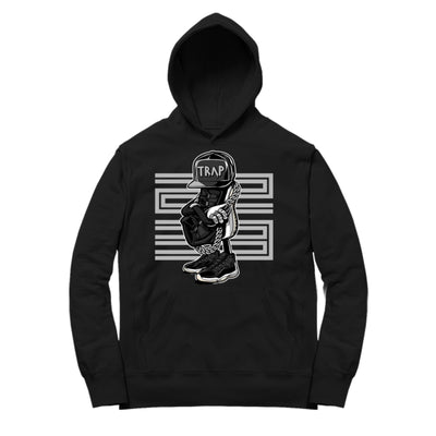 Youth 11 Jubilee Hoodie | Sneakerhead 11s - Retro XI 25th Anniversary / Black Hooded shirt