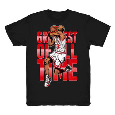 Women 4 Fire Red shirt | The Greatest - Retro 4 Fire Red OG / Black tee shirts