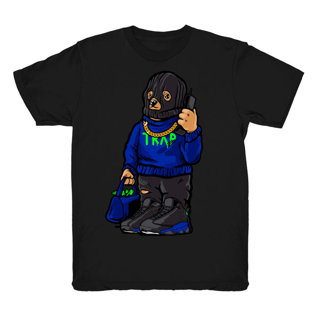 Women 13 Hyper Royal shirt | Trap Bear - Retro 13 Hyper Royal 2020 / Black tee shirts