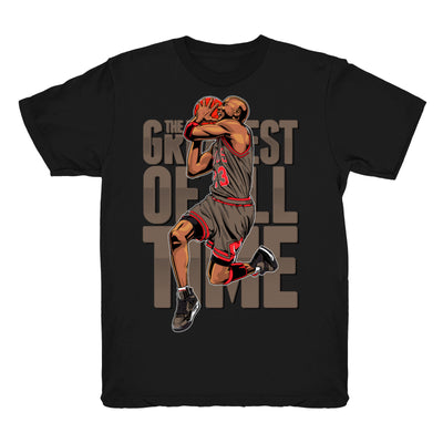 Youth 4 Taupe Haze shirt | The Greatest - Retro 4 Taupe Haze 2021 / Black tee shirts