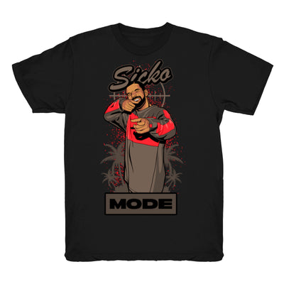Youth 4 Taupe Haze shirt | Sicko Mode - Retro 4 Taupe Haze 2021 / Black tee shirts