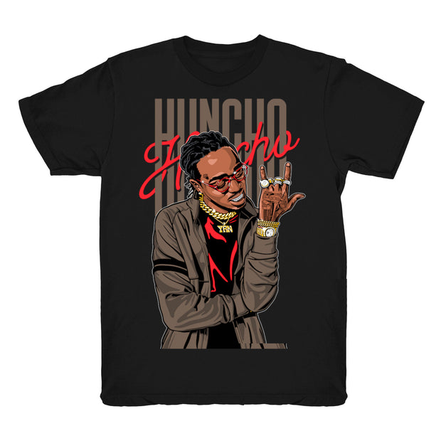 Youth 4 Taupe Haze shirt | Huncho Flex - Retro 4 Taupe Haze 2021 / Black tee shirts