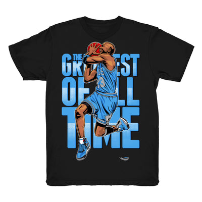 Women 4 UNC shirt | The Greatest - Retro 4 UNC 2021 / Black tee shirts