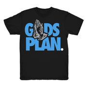 Women 4 UNC shirt | Drake Gods Plan - Retro 4 UNC 2021 / Black tee shirts