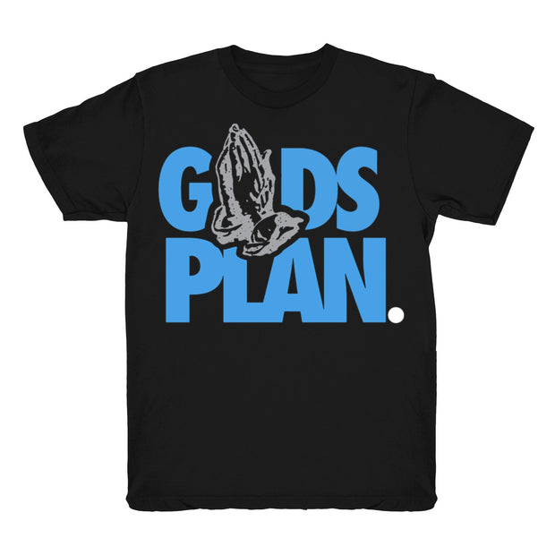 Women 4 UNC shirt | Drake Gods Plan - Retro 4 UNC 2021 / Black tee shirts