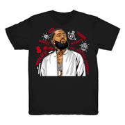 Women 12 Twist shirt | Nipsey Forever Fly - Retro 12 Twist / Black tee shirts