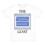 Women 3 Racer Blue shirt | The Goat 23 - Retro 3 Racer Blue 2021 / White tee shirts